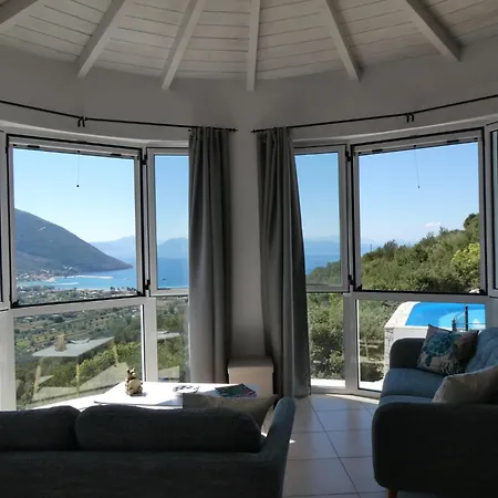 Petros, Vassiliki, Lefkada - 3 Bedrooms, Pool, Stunning Views Villa *
