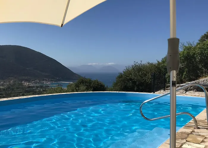 Petros, Vassiliki, Lefkada - 3 Bedrooms, Pool, Stunning Views Villa *